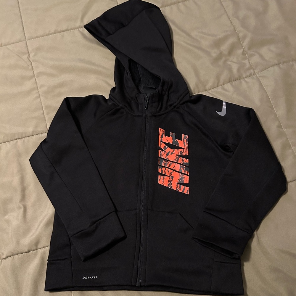Nike Kids jacket with Black and Red Design
